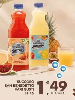 Eurospar SUCCOSO SAN BENEDETTO VARI GUSTI offerta