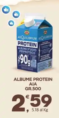 Eurospar ALBUME PROTEIN AIA GR.500 offerta
