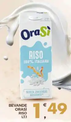 Eurospar BEVANDE ORASÌ RISO LT.1 offerta