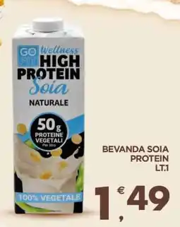 Eurospar BEVANDA SOIA PROTEIN LT.1 offerta