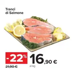 Carrefour TRANCI DI SALMONE offerta