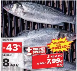 Carrefour Branzino offerta