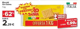 Carrefour BISCOTTI ORO SAIWA offerta