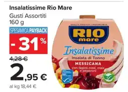 Carrefour Insalatissime Rio Mare offerta