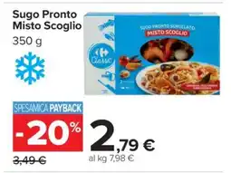 Carrefour Sugo Pronto Misto Scoglio offerta