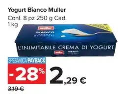 Carrefour YOGURT BIANCO MÜLLER offerta