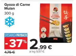 Carrefour Gyoza di Carne Mulan offerta