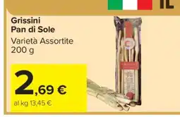Carrefour Grissini Pan di Sole offerta