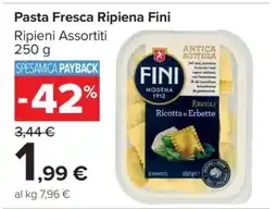 Carrefour Pasta Fresca Ripiena Fini offerta
