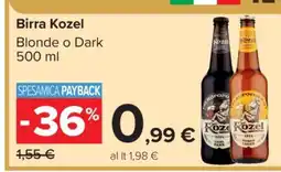 Carrefour BIRRA KOZEL offerta