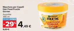 Carrefour Maschera per Capelli Hair Food Fructis Garnier offerta