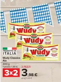 Carrefour Wudy Classico Aia offerta
