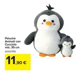Carrefour Peluche Animali con Cucciolo offerta