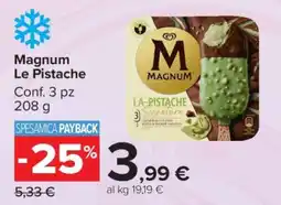 Carrefour Magnum Le Pistache offerta