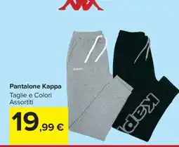 Carrefour Pantalone Kappa offerta