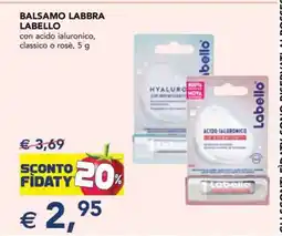 Esselunga Balsamo Labbra Labello offerta