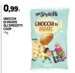 Coop GNOCCHI DI PATATE GLI SPESOTTI COOP offerta