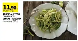Coop TROFIE AL PESTO DI BASILICO BM GASTRONOMIA offerta