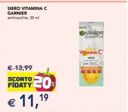 Esselunga Siero Vitamina C Garnier offerta