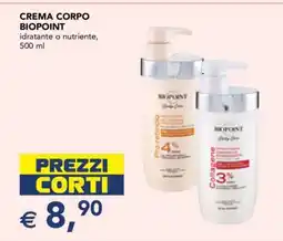 Esselunga Crema Corpo Biopoint offerta