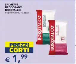 Esselunga SALVIETTE DEODORANTI BOROTALCO offerta
