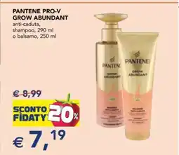 Esselunga PANTENE PRO-V GROW ABUNDANT offerta
