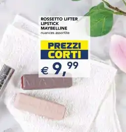 Esselunga ROSSETTO LIFTER LIPSTICK MAYBELLINE offerta