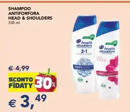 Esselunga SHAMPOO ANTIFORFORA HEAD & SHOULDERS offerta