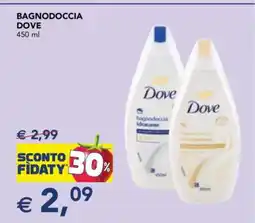Esselunga BAGNODOCCIA DOVE offerta
