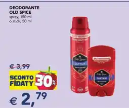 Esselunga DEODORANTE OLD SPICE offerta