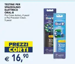 Esselunga TESTINE PER SPAZZOLINO ELETTRICO ORAL-B offerta