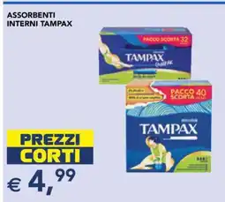 Esselunga ASSORBENTI INTERNI TAMPAX offerta