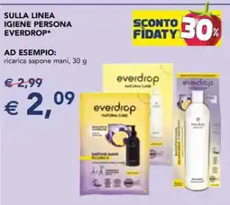 Esselunga Everdrop Ricarica Sapone Mani offerta