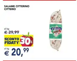 Esselunga Salame Citterino Citterio offerta