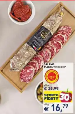 Esselunga Salame Piacentino DOP offerta