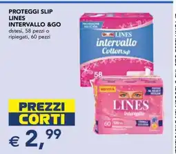 Esselunga Proteggi Slip Lines Intervallo & Go offerta