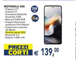 Esselunga MOTOROLA G56 offerta