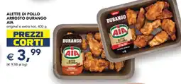 Esselunga ALETTE DI POLLO ARROSTO DURANGO AIA offerta