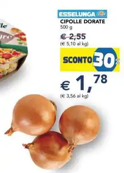Esselunga ESSELUNGA BIO CIPOLLE DORATE offerta