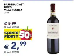 Esselunga BARBERA D’ASTI DOCG VILLA RUSTICA offerta