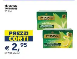 Esselunga TÈ VERDE TWININGS offerta