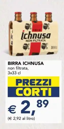 Esselunga BIRRA ICHNUSA offerta