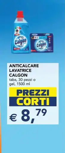Esselunga Anticalcare Lavatrice Calgon offerta