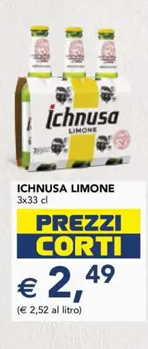 Esselunga Ichnusa Limone offerta