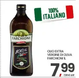 Eurospar OLIO EXTRA VERGINE DI OLIVA FARCHIONI 1L offerta