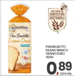 Eurospar PAN BAULETTO MULINO BIANCO GRANO DURO offerta