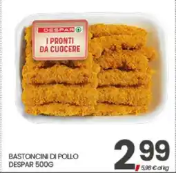 Eurospar BASTONCINI DI POLLO DESPAR 500G offerta