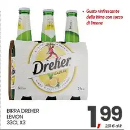 Eurospar BIRRA DREHER LEMON offerta