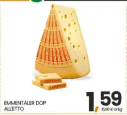 Eurospar EMMENTALER DOP ALLETO offerta