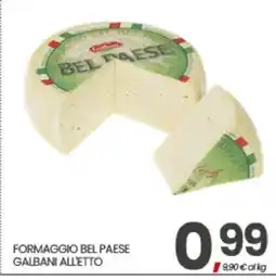 Eurospar FORMAGGIO BEL PAESE GALBANI ALLETTO offerta